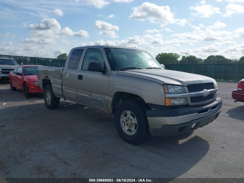 2003 Chevrolet Silverado 1500 Ls VIN: 2GCEK19TX31106404 Lot: 39669593