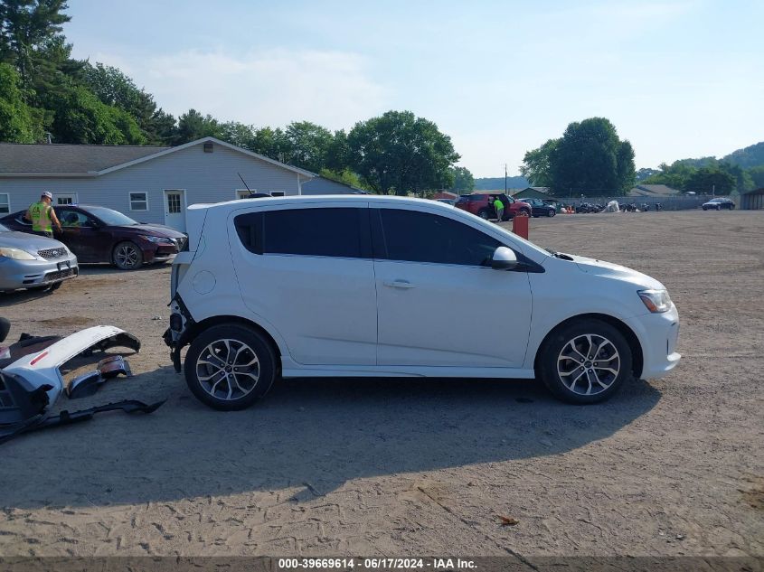 2020 Chevrolet Sonic Fwd Lt 5-Door VIN: 1G1JD6SB5L4138312 Lot: 39669614