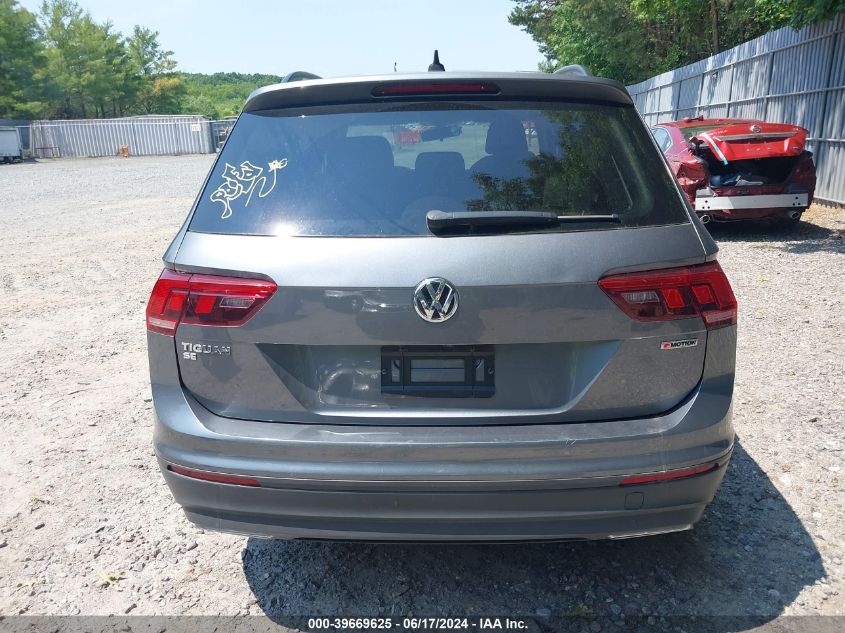 2019 Volkswagen Tiguan 2.0T Se/2.0T Sel/2.0T Sel R-Line/2.0T Sel R-Line Black VIN: 3VV2B7AX6KM052922 Lot: 39669625