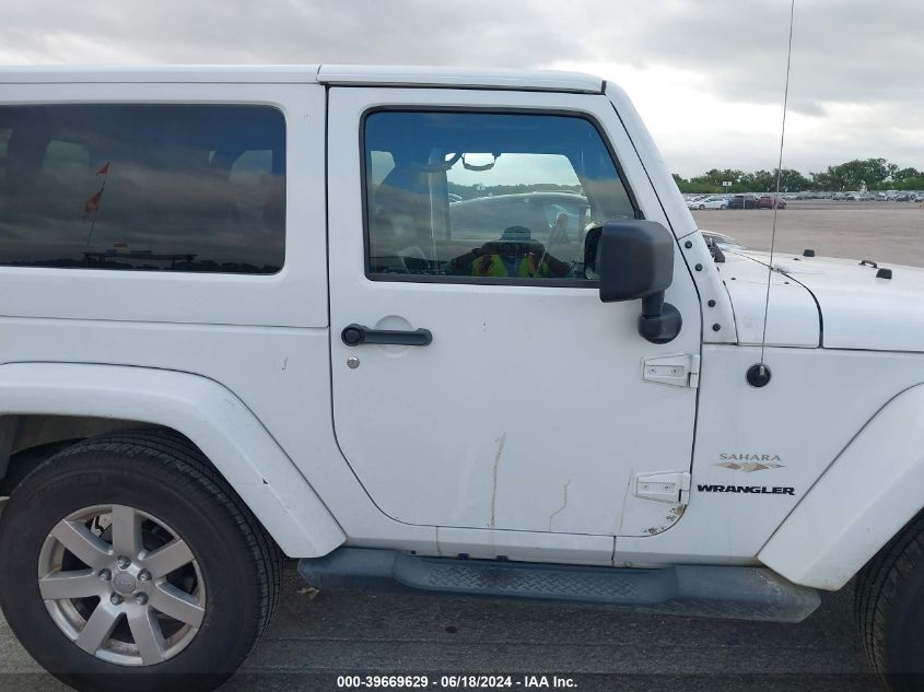 2012 Jeep Wrangler Sahara VIN: 1C4AJWBG5CL201944 Lot: 39669629