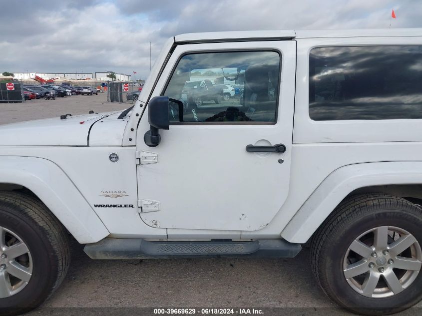 2012 Jeep Wrangler Sahara VIN: 1C4AJWBG5CL201944 Lot: 39669629