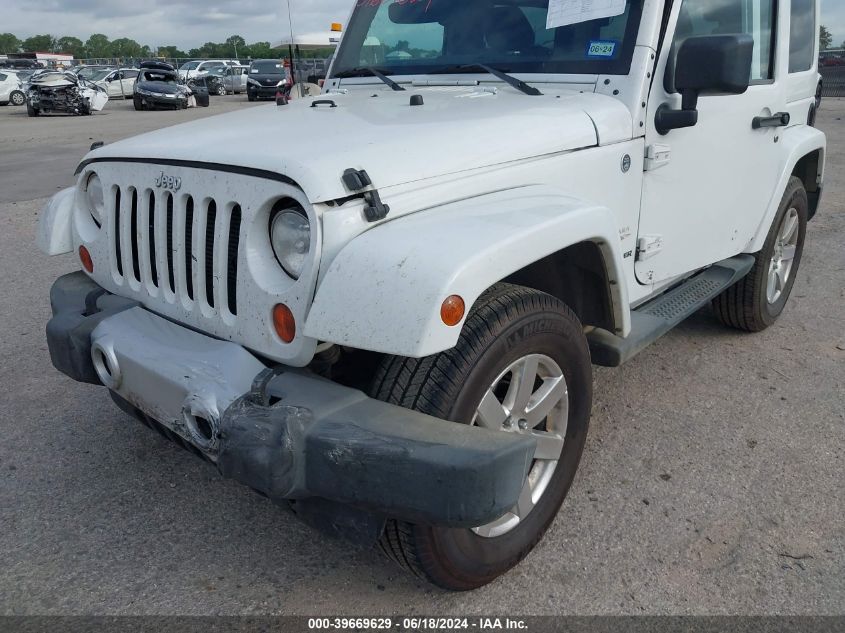 2012 Jeep Wrangler Sahara VIN: 1C4AJWBG5CL201944 Lot: 39669629