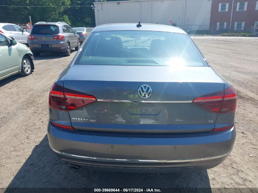 2017 Volkswagen Passat 1.8T Sel Premium VIN: 1VWCT7A38HC073307 Lot: 39966624