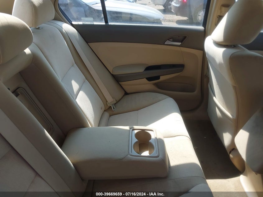 2009 Honda Accord 2.4 Lx VIN: 1HGCP26369A107259 Lot: 39669659