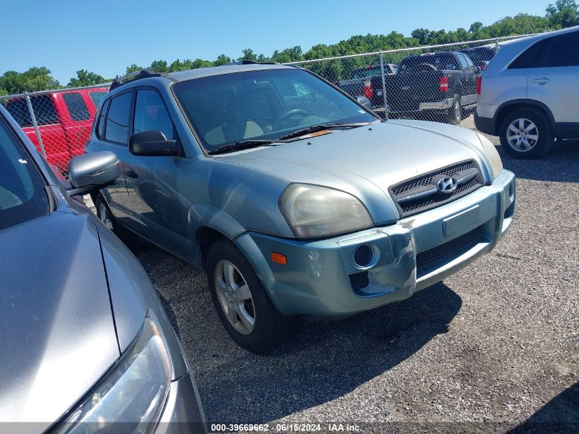 2005 Hyundai Tucson Gl VIN: KM8JM12B85U097988 Lot: 39669662