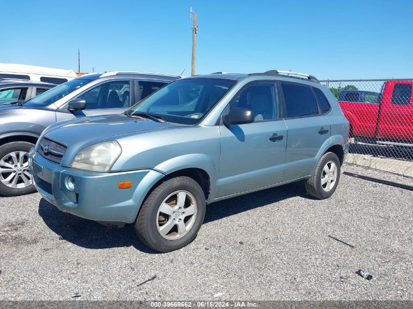 2005 Hyundai Tucson Gl VIN: KM8JM12B85U097988 Lot: 39669662