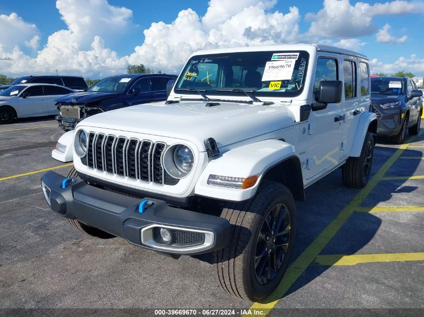 2024 Jeep Wrangler 4Xe Sahara 4Xe VIN: 1C4RJXP63RW225899 Lot: 39669670