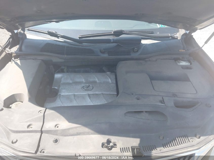 2010 Lexus Rx 350 VIN: 2T2BK1BA7AC015435 Lot: 39669677