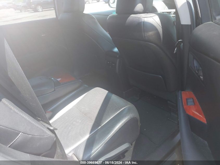 2010 Lexus Rx 350 VIN: 2T2BK1BA7AC015435 Lot: 39669677