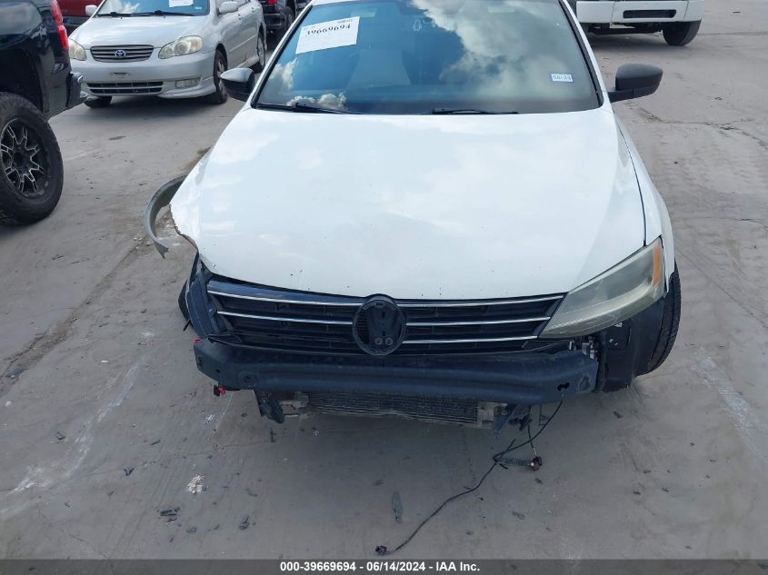 2016 Volkswagen Jetta 1.8T Sport VIN: 3VWD17AJXGM348147 Lot: 39669694