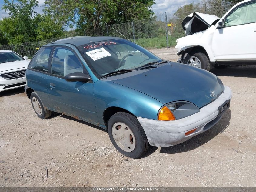 1996 Geo Metro Lsi VIN: 2C1MR2266T6769308 Lot: 39669705