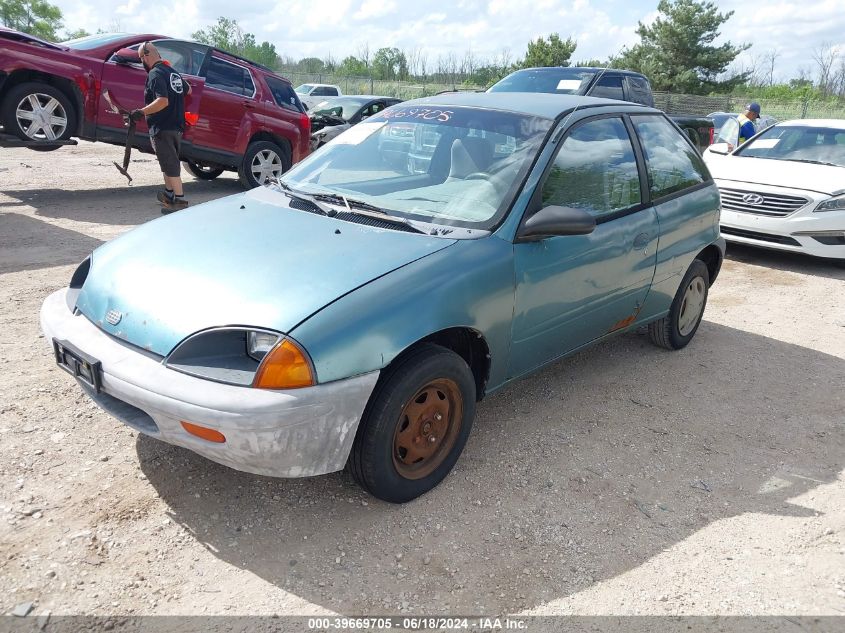 1996 Geo Metro Lsi VIN: 2C1MR2266T6769308 Lot: 39669705