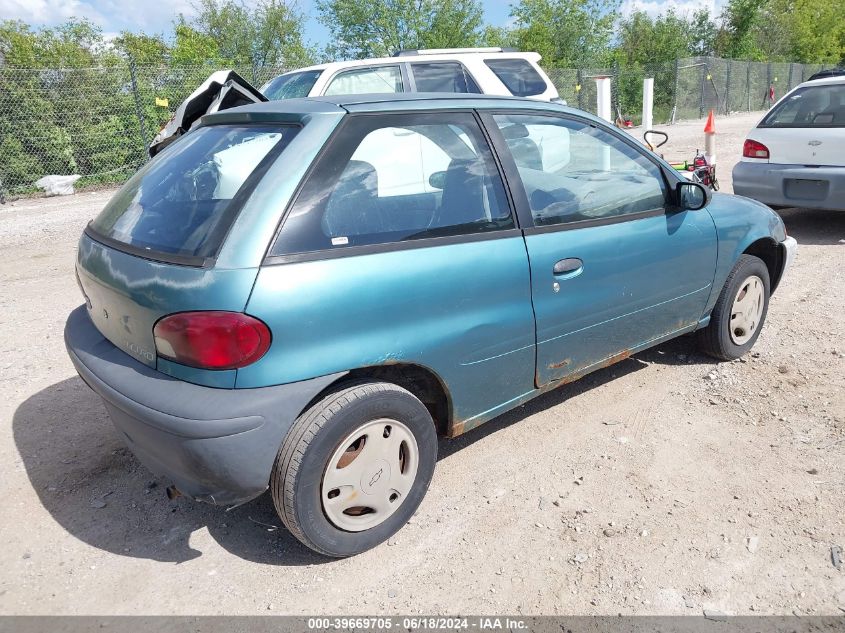 1996 Geo Metro Lsi VIN: 2C1MR2266T6769308 Lot: 39669705