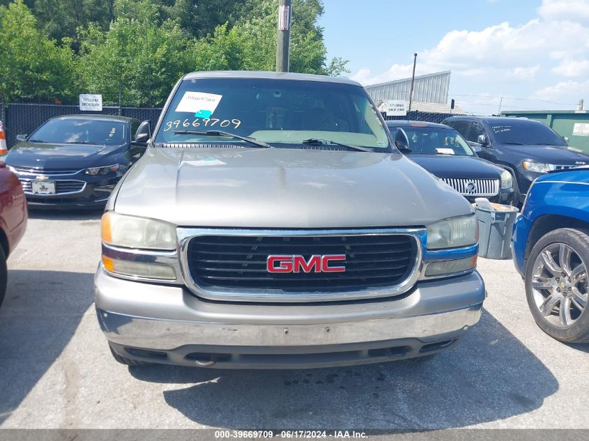 2001 GMC Sierra 1500 Sle VIN: 2GTEK19T511279230 Lot: 39669709