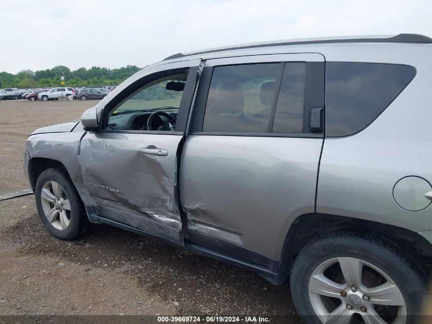2016 Jeep Compass Latitude VIN: 1C4NJDEBXGD663163 Lot: 39669724