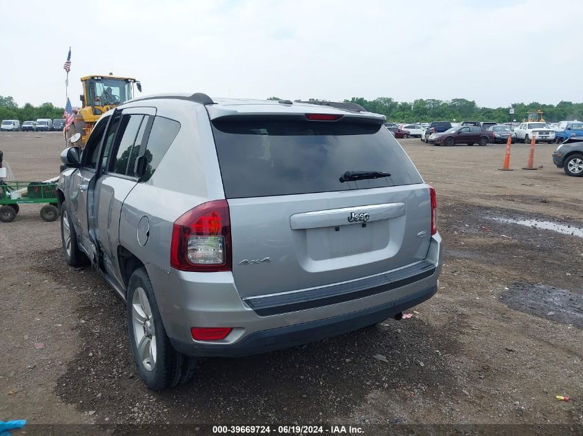 2016 Jeep Compass Latitude VIN: 1C4NJDEBXGD663163 Lot: 39669724