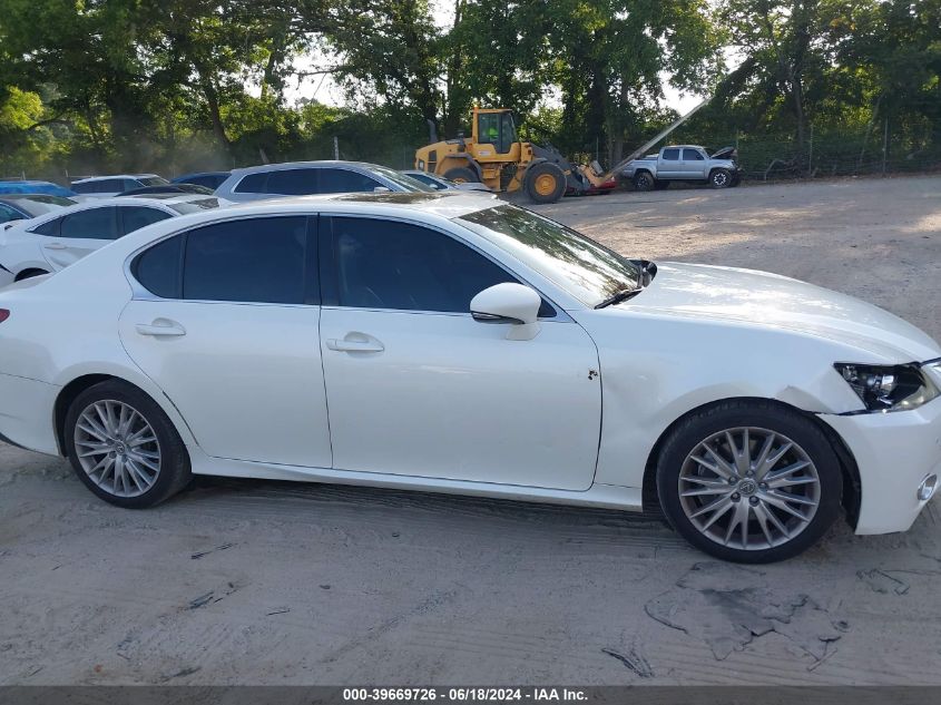 2013 Lexus Gs 350 VIN: JTHBE1BL1D5018683 Lot: 39669726