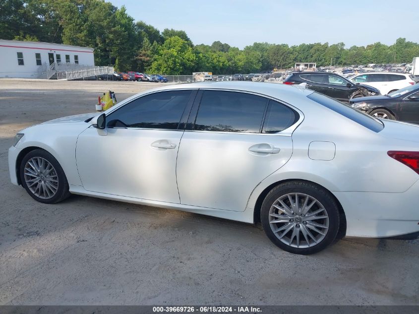 2013 Lexus Gs 350 VIN: JTHBE1BL1D5018683 Lot: 39669726