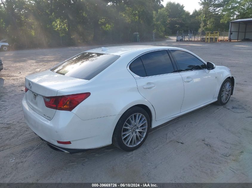 2013 Lexus Gs 350 VIN: JTHBE1BL1D5018683 Lot: 39669726