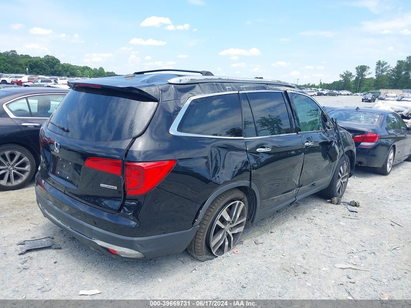 VIN 5FNYF5H97JB012733 2018 HONDA PILOT TOURING