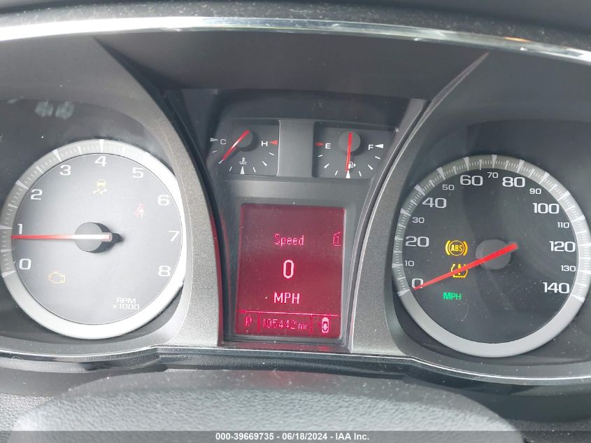 2012 GMC Terrain Sle-2 VIN: 2GKFLTEK9C6270972 Lot: 39669735