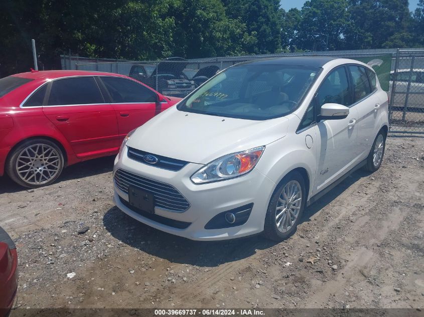 2013 Ford C-Max Energi Sel VIN: 1FADP5CU8DL541820 Lot: 39669737