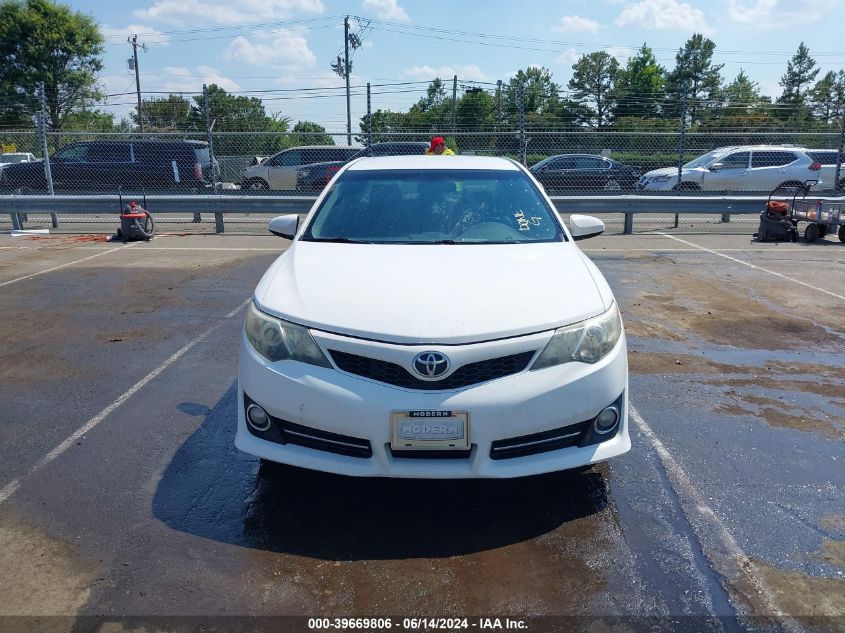 2012 Toyota Camry Se VIN: 4T1BF1FK7CU524955 Lot: 39669806