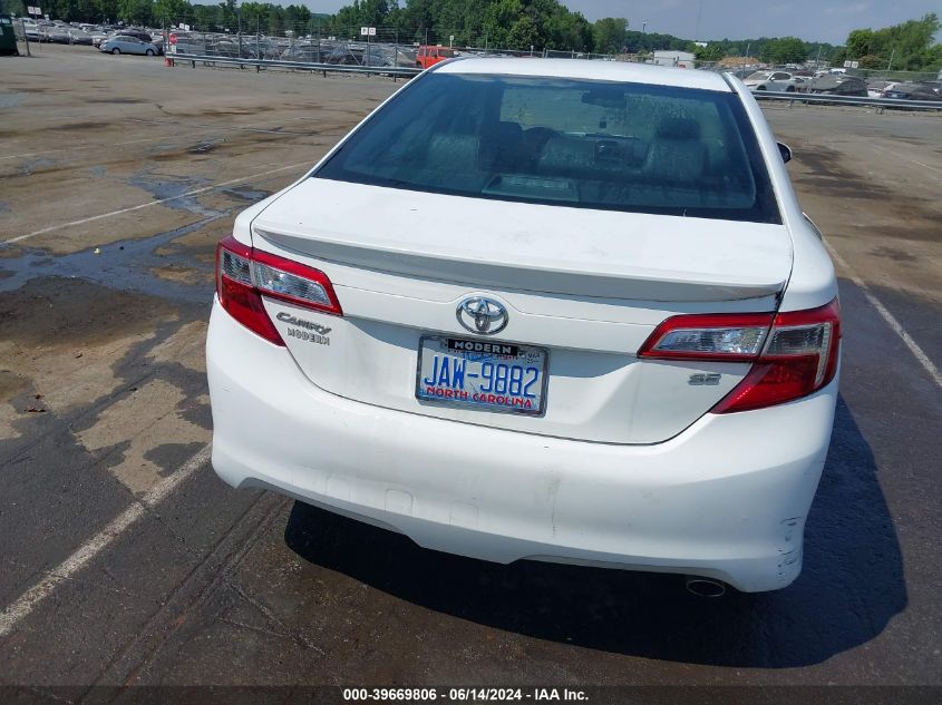 2012 Toyota Camry Se VIN: 4T1BF1FK7CU524955 Lot: 39669806