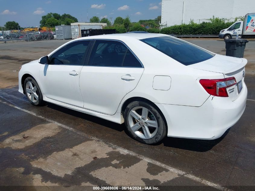 2012 Toyota Camry Se VIN: 4T1BF1FK7CU524955 Lot: 39669806