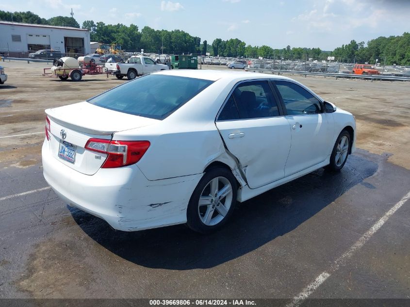 2012 Toyota Camry Se VIN: 4T1BF1FK7CU524955 Lot: 39669806