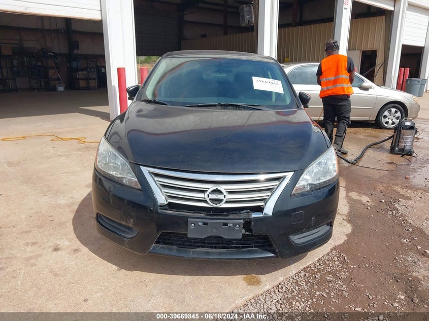 2014 Nissan Sentra Sv VIN: 3N1AB7APXEL679419 Lot: 39669845