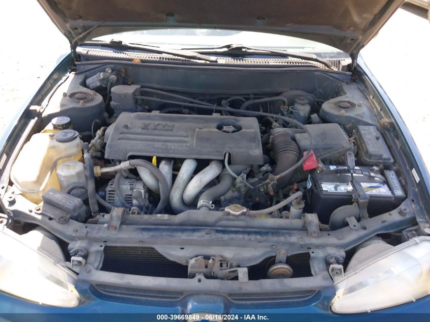 2002 Chevrolet Prizm VIN: 1Y1SK52882Z412647 Lot: 39669849