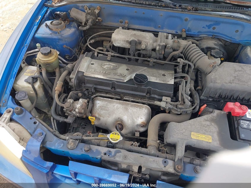 2002 Hyundai Accent Gl VIN: KMHCG45C12U326223 Lot: 39669852