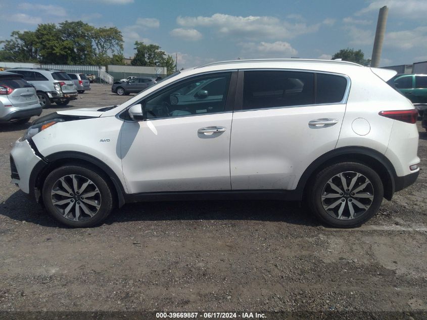 2019 Kia Sportage Ex VIN: KNDPNCAC0K7582587 Lot: 39669857