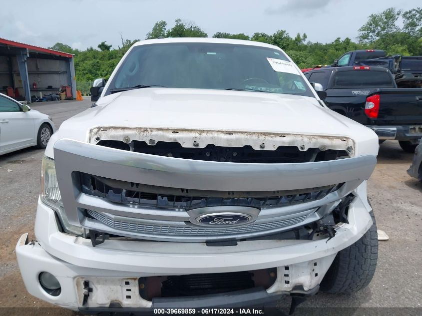 2012 Ford F-150 Platinum VIN: 1FTFW1ET3CFB45195 Lot: 39669859