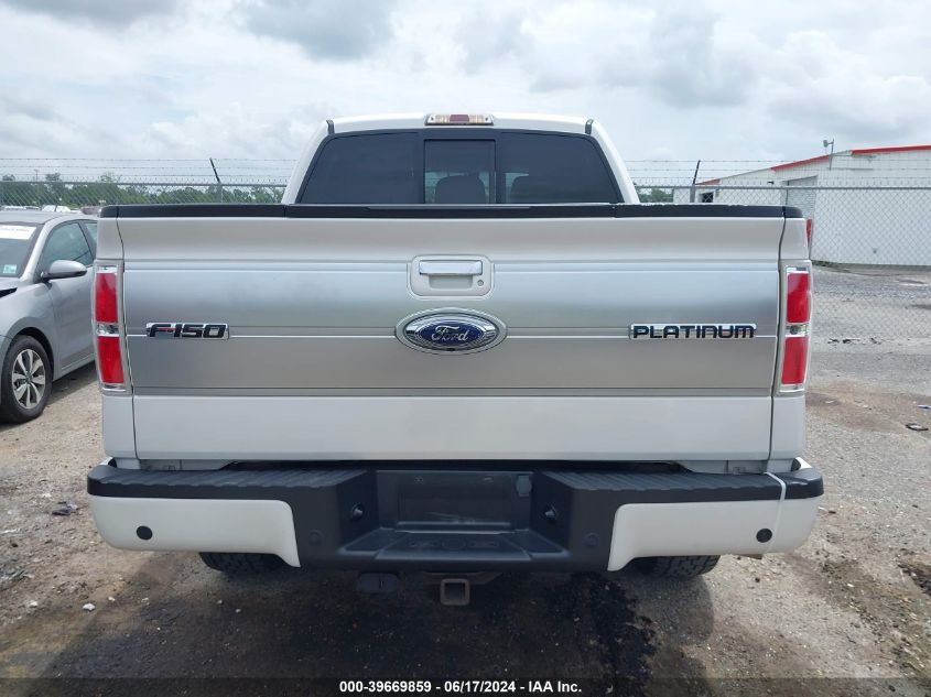 2012 Ford F-150 Platinum VIN: 1FTFW1ET3CFB45195 Lot: 39669859
