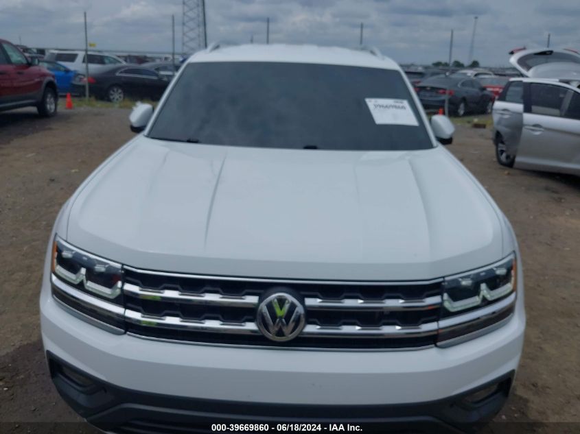 2019 Volkswagen Atlas 3.6L V6 Se VIN: 1V2DR2CA7KC549668 Lot: 39669860