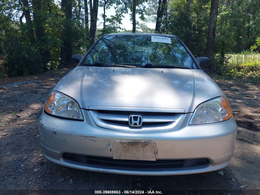 2002 Honda Civic Lx VIN: 1HGEM22502L056649 Lot: 39669863