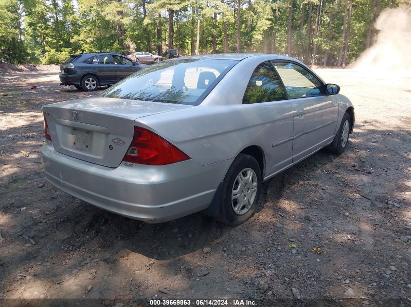 2002 Honda Civic Lx VIN: 1HGEM22502L056649 Lot: 39669863