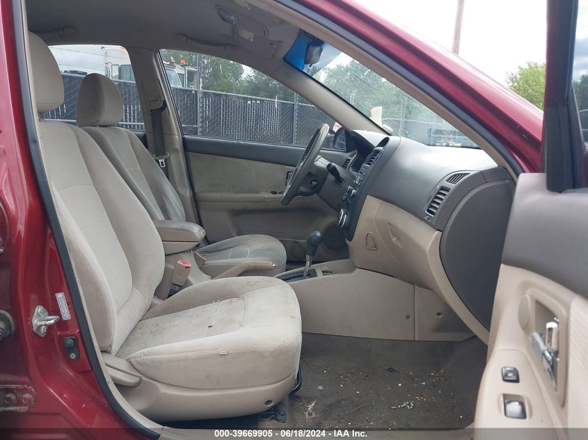 2007 Kia Spectra Ex VIN: KNAFE121975464664 Lot: 39669905