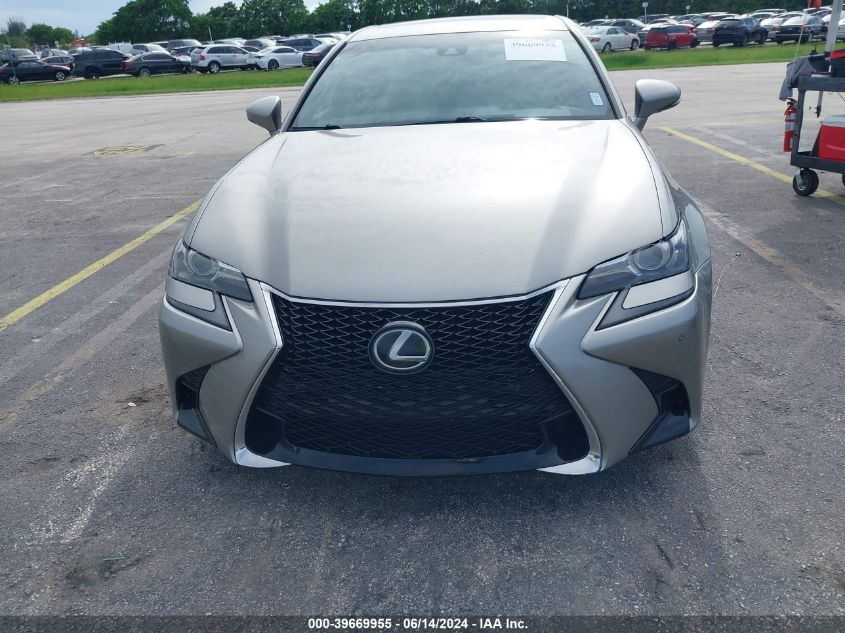 2016 Lexus Gs 350 F Sport VIN: JTHBZ1BLXGA005513 Lot: 39669955