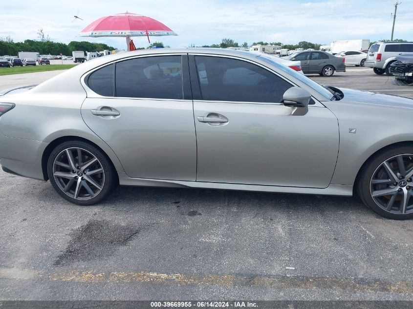 2016 Lexus Gs 350 F Sport VIN: JTHBZ1BLXGA005513 Lot: 39669955