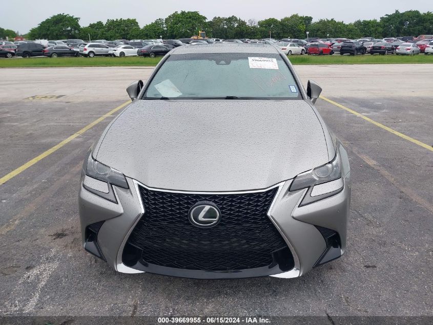 2016 Lexus Gs 350 F Sport VIN: JTHBZ1BLXGA005513 Lot: 39669955