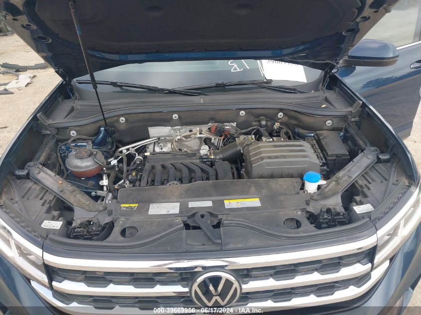 2022 Volkswagen Atlas 3.6L V6 Se W/Technology VIN: 1V2WR2CAXNC523983 Lot: 39669956