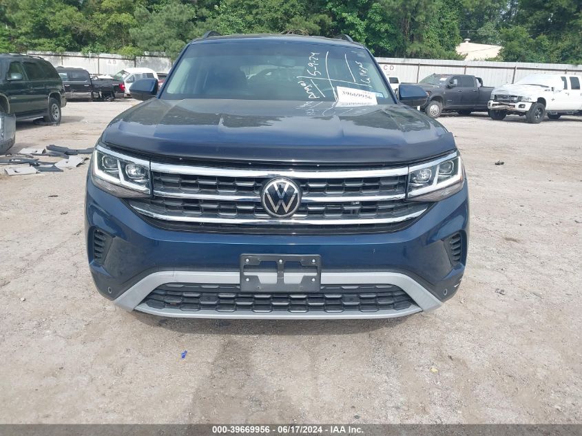 2022 Volkswagen Atlas 3.6L V6 Se W/Technology VIN: 1V2WR2CAXNC523983 Lot: 39669956