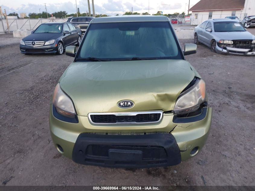 2011 Kia Soul + VIN: KNDJT2A27B7306047 Lot: 39669964