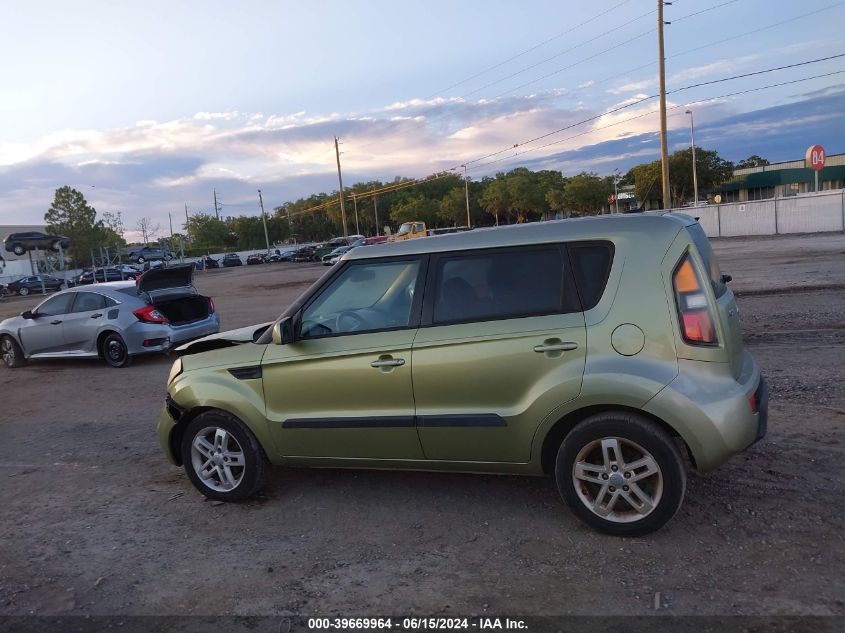 2011 Kia Soul + VIN: KNDJT2A27B7306047 Lot: 39669964