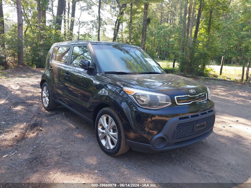 2014 Kia Soul + VIN: KNDJP3A56E7076008 Lot: 39669979