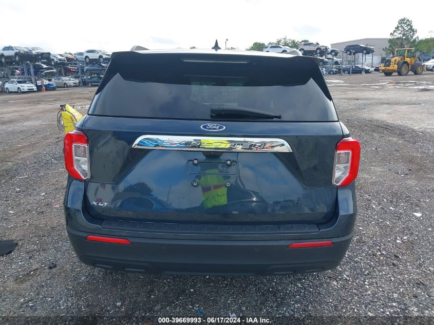 2022 Ford Explorer Xlt VIN: 1FMSK7DH1NGB64010 Lot: 39669993