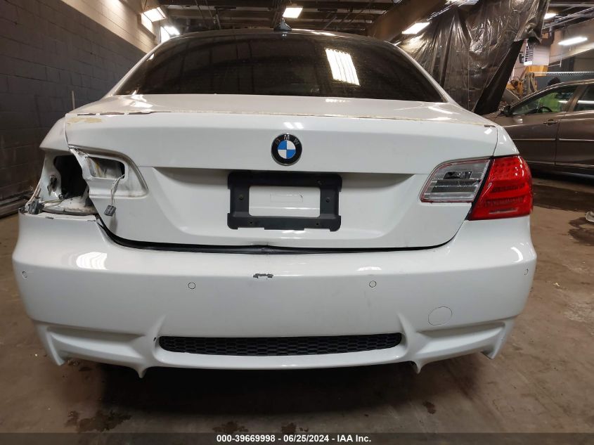 2011 BMW M3 VIN: WBSKG9C5XBE368698 Lot: 39669998